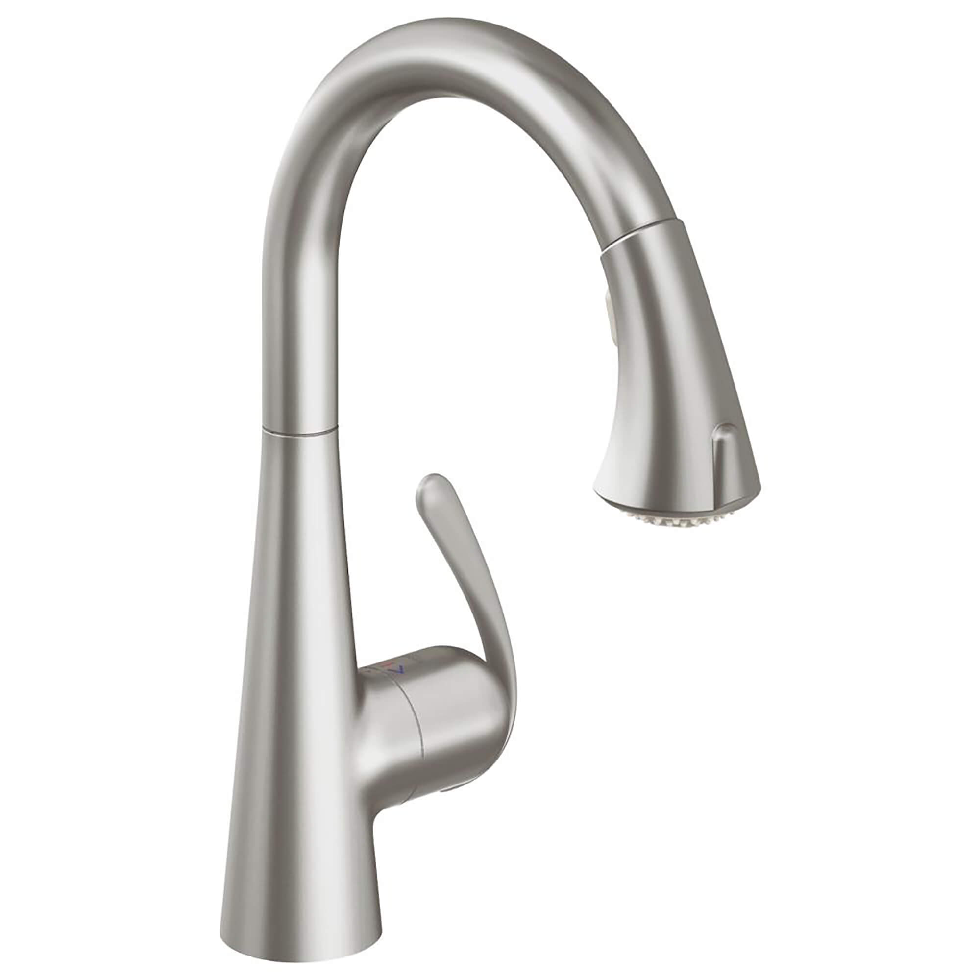 Single-Handle Pull Down Kitchen Faucet Dual Spray 6.6 L/min (1.75 gpm)